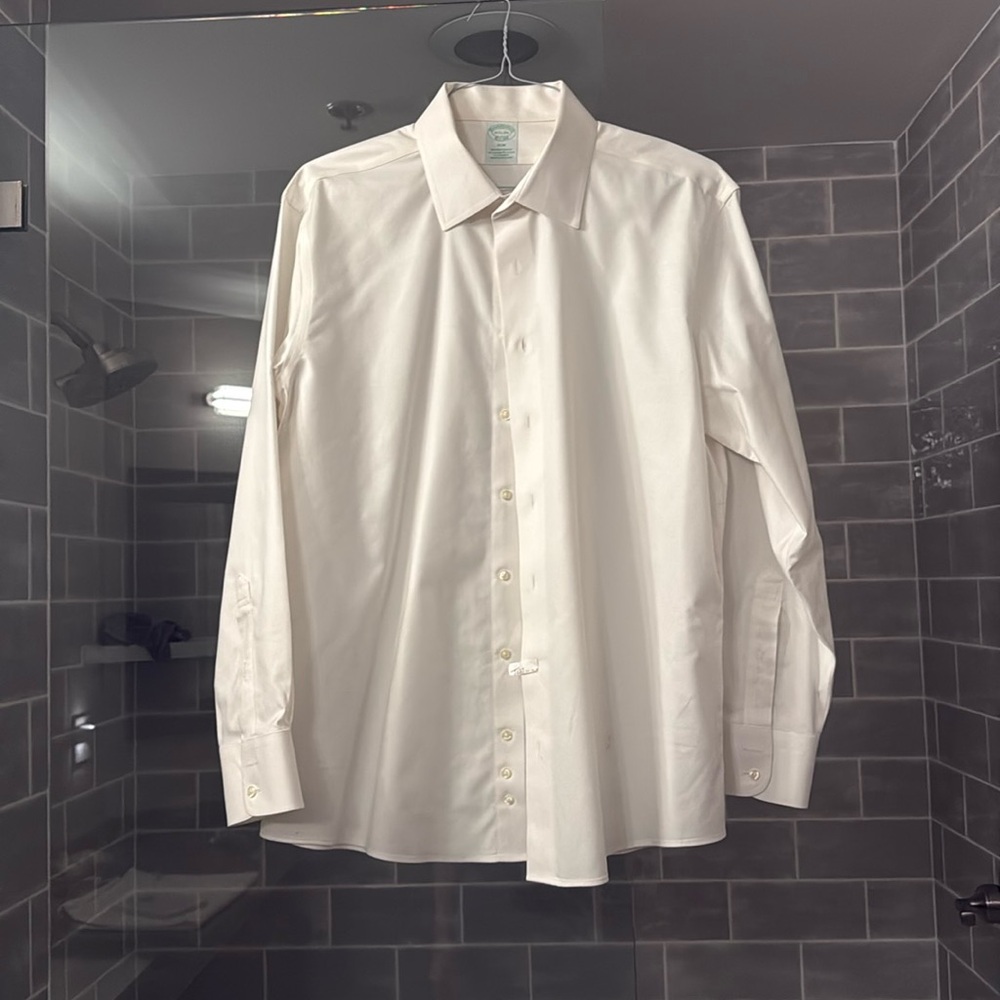 Brooks Brothers White Button Down